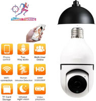 купить 3MP 220W 360° Audio+Mic SD-Card WIFI E27PTZ3 TECOVISION в Кишинёве 