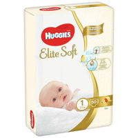 Подгузники Huggies Elite Soft 2 (4-6 kg), 58 шт