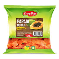 Papaia uscat cubulețe, 120g