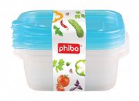 Container BYTPLAST 4311538 Fresh (set 3 buc/0.6 L)