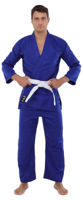 Одежда для спорта SUHS 11581 Kimono pt Judo albastru din coton m.160 cm, 450g/m2 MA-0015/CO-7697