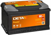 Автомобильный аккумулятор Deta DB802 Power