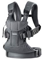 Анатомический рюкзак-кенгуру BabyBjorn One Air Anthracite 3D Mesh