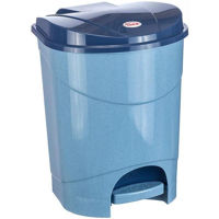 Урна для мусора Idea М2892 albastru, bej, marmora