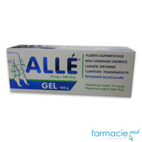 Alle gel 10 mg + 500 UI/g  100 g (Fiterman)