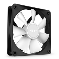 PC Case Fan NZXT F120 RGB Core, 120x120x26mm, 8 LEDs,33.8dB, 78.86CFM, 500-1800RPM, FDB, 4 Pin,Black