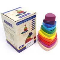 Игрушка Richi 94217 деревянная пирамида