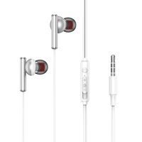 XO earphones, EP32 in-ear earphone, White