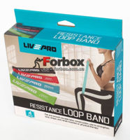 Benzi de fitness LiveUp LATEX RESISTANCE LOOP BANDS LP8412