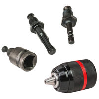 Набор головок, бит, насадок Raider 999903 патрон 1/2"13мм SDS+HEX1/4"M квадратный /2"F