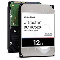 3.5" HDD 12.0TB-SATA-256MB Western Digital Ultrastar DC HC520 0F30146, Enterprise, CMR, 2.5M (MTBF)