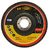 Диск шлифовальный Haki 8012 лепестковый торцевой Ø125 P120