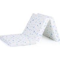 Детское постельное белье Chipolino MAT02205WHBL Матрас складной 60/120/6 white/blue stars