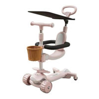 Самокат Richi 39852 Trotineta roz pentru copii (985)