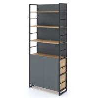 Офисный стеллаж Deco Urban 90 Double Box (spate integral)+bare