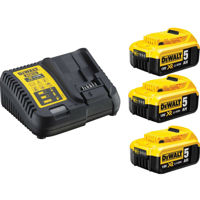 купить Зарядное устр-во для аккумулятора DеWALT DCB115P3 +3 аккумулятора Li-lon 18В 5.0Ач в Кишинёве