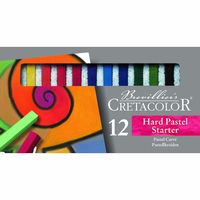 Набор пастели для начинающих Carres Hard Cretacolor 12 цв.