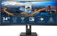 34" Monitor Philips 345B1C, VA 3440x1440 WQHD, Black