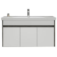 Шкаф под умывальник Orka Aydos 100 Silver (05758)