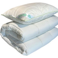 Комплект подушек и одеял Relaxe Home Set Aloe Vera, pilota 300gr 145x210cm + 1 Perna 50x70cm