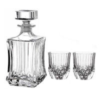 Посуда для напитков RCR 26817 Set carafa Adagio 750ml si 6 pahare pentru whisky 350ml