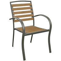 Стул Deco Coral Grey+Coffee color D03