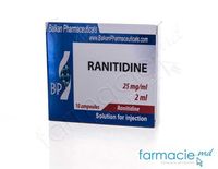 Ranitidina sol. inj. 25 mg/ml 2 ml N5x2 (Balkan)
