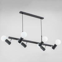 62073 Светильник ALDO чёрн 6л