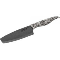 Cuțit Samura INCA Chef, lama zirconia ceramic negru 165mm (SIN-0043B)