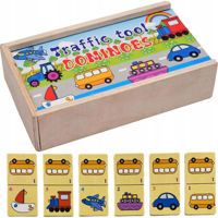 Настольная игра miscellaneous 6895 Domino p/u copii in lemn 177-021