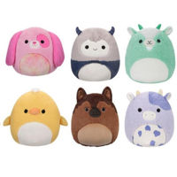 Jucărie de pluș Squishmallows SQJW1218FB Fuzz-A-Mallows Plush 30сm, Ast W18b