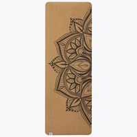 Коврик для йоги пробковый 173x61x0.5 см TPE Gaiam Printed Cork Mandala 63495 (5826)