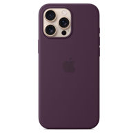 Husă pentru smartphone Apple iPhone 16 Pro Silicone Case with MagSafe Plum MYYM3