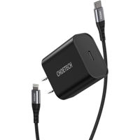Wall Charger CHOETECH, Q5004 Type C to Lightning PD20W, Black