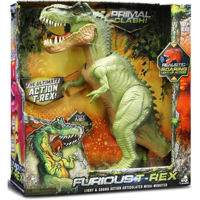 Игрушка miscellaneous 37091LT Primal Furious T-Rex, green