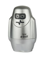 Radiera cu ascuțitor 2in1 "E-Bot - Metallic" Serve
