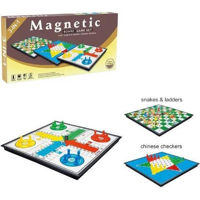 Настольная игра inSPORTline 11836  Ludo, Змеи и лестницы, Китайские шахматы 3 в 1 24812