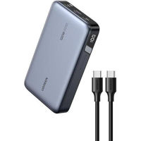 Аккумулятор внешний USB (Powerbank) Ugreen 25188 Two-way Fast Charging 20000mAh, Grey