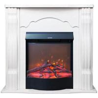 Șemineu electric ArtFlame Clasic & Corsica, 883x950x300 mm, Alb