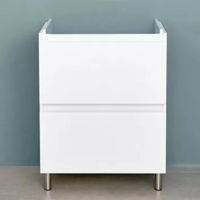 Шкаф под умывальник Bayro Trend Como/Moduo 600 белый мат