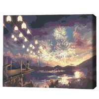 Картина по номерам BrushMe RBS52192FC 30x40cm (fără cutie) Atmosferă de vacanță