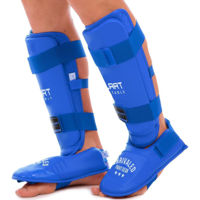 Защитное снаряжение Zelart 9179 Aparatoare picioare box/karate cu ghete XL BO-3958/MA-6005