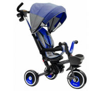 Baby Mix ET-B56-S Triciclu 5-in-1 360° Relax albastru