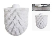 Perie pentru WC de rezerva alba