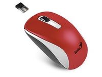 Wireless Mouse Genius NX-7010, Optical, 800-1600 dpi, 3 buttons, Ambidextrous, BlueEye, 1xAA, Red