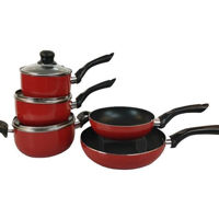 Посуда прочая 4Life HotChef Non Stick Red 8pcs