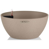 Ghiveci pentru flori Lechuza Cubeto Color 30, Sandy Beige