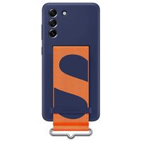 Чехол для смартфона Samsung EF-GG990 Silicone with Strap Cover Navy