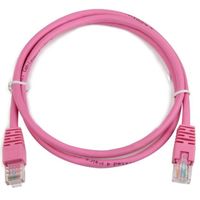 Patch Cord Cat.6/FTP,    1 m, Pink, PP6-1M/RO, Cablexpert