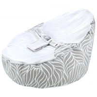 Гнездо для новорожденных BabyJem 348 Fotoliu pentru bebelusi cu ham de siguranta Gri